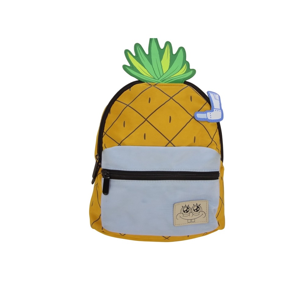 Bioworld SpongeBob Pineapple House Mini Backpack Kids Yellow Excellent 3D